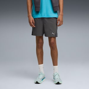 VELOCITY 5" Running Shorts Men, Dusky Gray-PUMA Black, extralarge